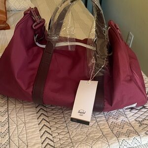Herschel Supply Company Maroon Novel Duffle
